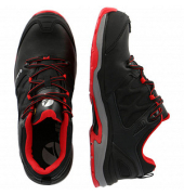 Sicherheitsschuhe ULTRATRAIL BLACK LOW, S3, SRC, ESD, Unisex, schwarz/rot