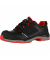 Sicherheitsschuhe ULTRATRAIL BLACK LOW, S3, SRC, ESD, Unisex, schwarz/rot