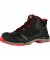 Sicherheitsschuhe ULTRATRAIL BLACK MID, S3, SRC, ESD, Herren, schwarz/rot