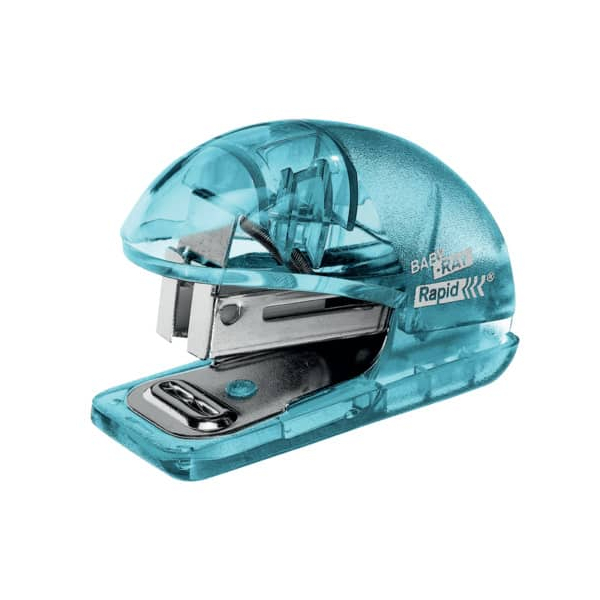 4051661030802 - Heftgerät 5001327 blau transparent 10 Blatt 4051661030802 Rapid