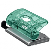 Bürolocher Colour Breeze FC5 5001331, blau/transparent, bis 1mm 10 Blatt, mit Anschlagschiene