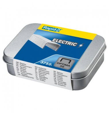 Heftklammern Electric Optima Nr. 56, 5001374, Stahldraht verzinkt