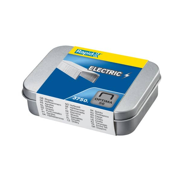 20 Stück Rapid Heftklammern Electric Optima Nr. 56, 5001374, Stahldraht verzinkt 4051661032028 Rapid 3750 Stück