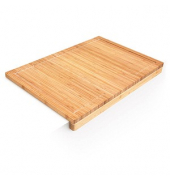 relaxdays Schneidebrett Natur 56,0 x 38,0 cm