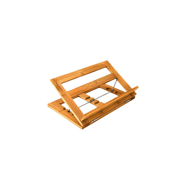 4052025146580 - Relaxdays - Kochbuchständer Bambus h x b x t ca 22 x 33 x 225 cm Rezepthalter neigungsverstellbar in 3 Stufen Buchständer für Küche und Büro als 4052025146580 - Relaxdays - Kochbuchständer Bambus h x b x t ca 22 x 33 x 225 cm Rezepthalter neigungsverstellbar in 3 Stufen Buchständer für Küche und Büro als