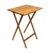 Beistelltisch 10015834_0, 63cm (H), 48x38,5cm (BxT), rechteckig, braun / braun