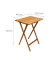 Beistelltisch 10015834_0, 63cm (H), 48x38,5cm (BxT), rechteckig, braun / braun