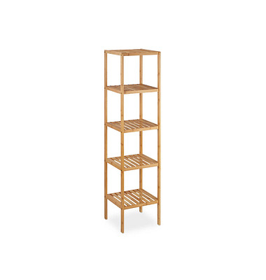 relaxdays Badregal braun 34,0 x 33,0 x 140,0 cm