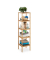 relaxdays Badregal braun 34,0 x 33,0 x 140,0 cm
