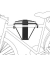 relaxdays Fahrrad-Wandhalterung