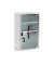 relaxdays Medizinschrank EMERGENCY XL ohne Norm silber