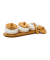 relaxdays Vorratsdosen-Set JIAO 8,5 cm hoch weiß