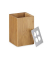 relaxdays Badaccessoires-Set braun