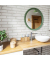 relaxdays Badaccessoires-Set braun