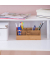relaxdays Schreibtisch-Organizer braun Bambus 10 Fächer 23,0 x 10,0 x 10,0 cm