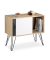 relaxdays Kommode 10020348_0 braun keine Fachböden 80,0 x 40,0 x 70,0 cm