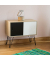 relaxdays Kommode 10020348_0 braun keine Fachböden 80,0 x 40,0 x 70,0 cm