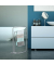 relaxdays Handtuchständer CURVY silber