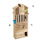 Insektenhotel braun 57,0 x 24,0 x 118,0 cm