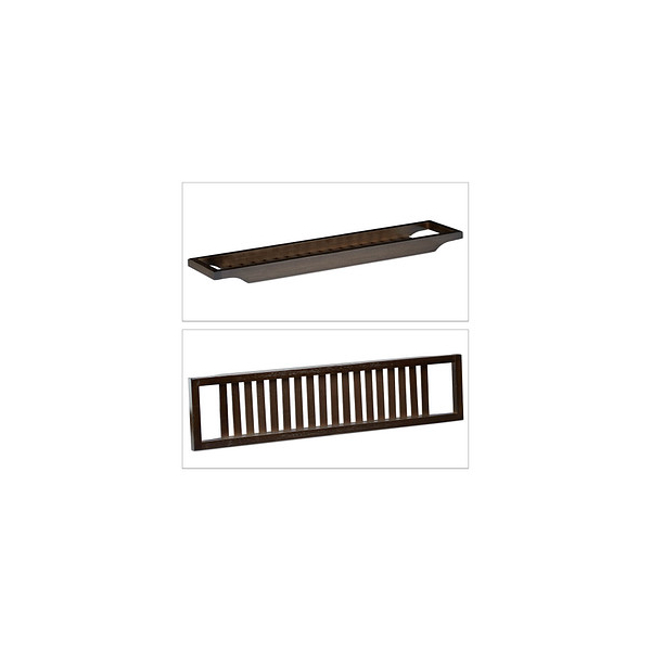 4052025209285 - Badewannenablage aus Bambus Badewannenbrett Tablett für Badewanne HxBxT 4 x 65 x 15 cm braun lackiert - Relaxdays 4052025209285 - Badewannenablage aus Bambus Badewannenbrett Tablett für Badewanne HxBxT 4 x 65 x 15 cm braun lackiert - Relaxdays
