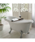 relaxdays Badewannenablage braun