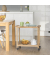 relaxdays Servierwagen braun 66,0 x 38,0 x 62,0 cm