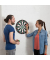 relaxdays Dartscheibe mit Darts
