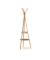 relaxdays Kleiderständer braun Holz 6 Haken 50,0 x 171,0 cm