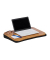 relaxdays Laptopkissen schwarz, braun