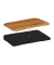 relaxdays Laptopkissen schwarz, braun