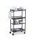 relaxdays Etagenwagen 50,0 x 25,0 cm bis 12,0 kg