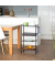 relaxdays Etagenwagen 50,0 x 25,0 cm bis 12,0 kg
