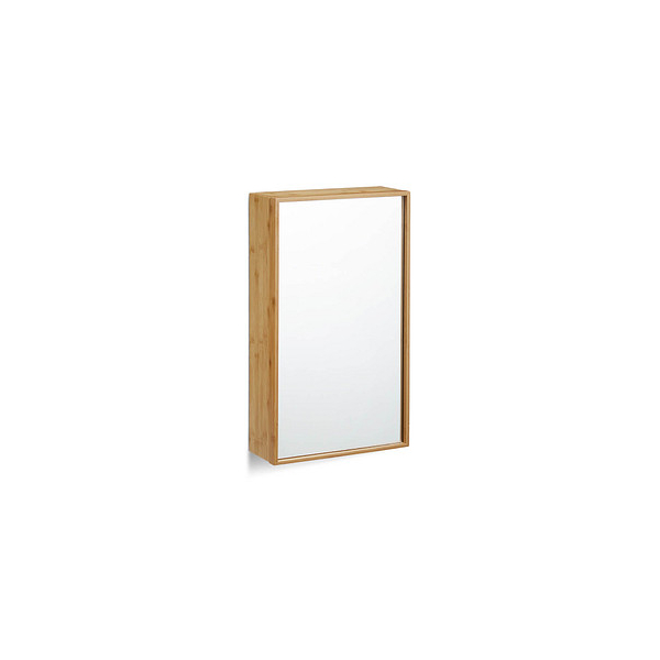 4052025218829 - Bad Spiegelschrank aus Bambus eintüriger Badezimmerschrank mit Spiegel zusammengebauter Wandschrank natur - Relaxdays 4052025218829 - Bad Spiegelschrank aus Bambus eintüriger Badezimmerschrank mit Spiegel zusammengebauter Wandschrank natur - Relaxdays
