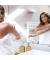 relaxdays Badaccessoires-Set braun