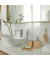 relaxdays Badaccessoires-Set braun