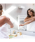 relaxdays Badaccessoires-Set braun