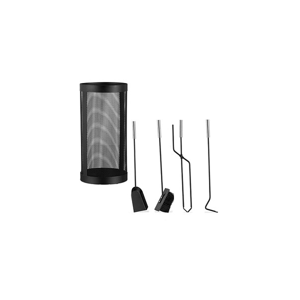 4052025222963 - Kaminbesteck schwarz 4052025222963 relaxdays 4052025222963 - Kaminbesteck schwarz 4052025222963 relaxdays