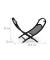 relaxdays Kaminholzkorb 40,0 l schwarz 43,5 x 32,0 x 32,0 cm