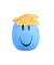 relaxdays Antistressball farbsortiert
