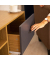 relaxdays Kommode 10022743_0 braun 1 Fachboden 100,0 x 38,0 x 62,0 cm