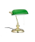 relaxdays Tischlampe grün, gold