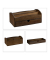 relaxdays Schreibtisch-Organizer braun Bambus 4 Fächer 27,5 x 15,0 x 11,0 cm