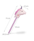 relaxdays Steckenpferd Einhorn rosa, lila