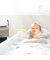 relaxdays Heizkörper-Wäschetrockner weiß, blau