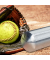 relaxdays Baseballschläger silber
