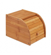 relaxdays Brotkasten braun