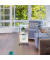 relaxdays Servierwagen braun 30,0 x 30,0 x 69,0 cm