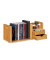 relaxdays Schreibtisch-Organizer braun 80,5 x 19,0 x 21,0 cm