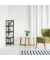 relaxdays Eckregal Bambus dunkelbraun 28,0 x 28,0 x 120,0 cm