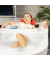 relaxdays Badewannenablage weiß